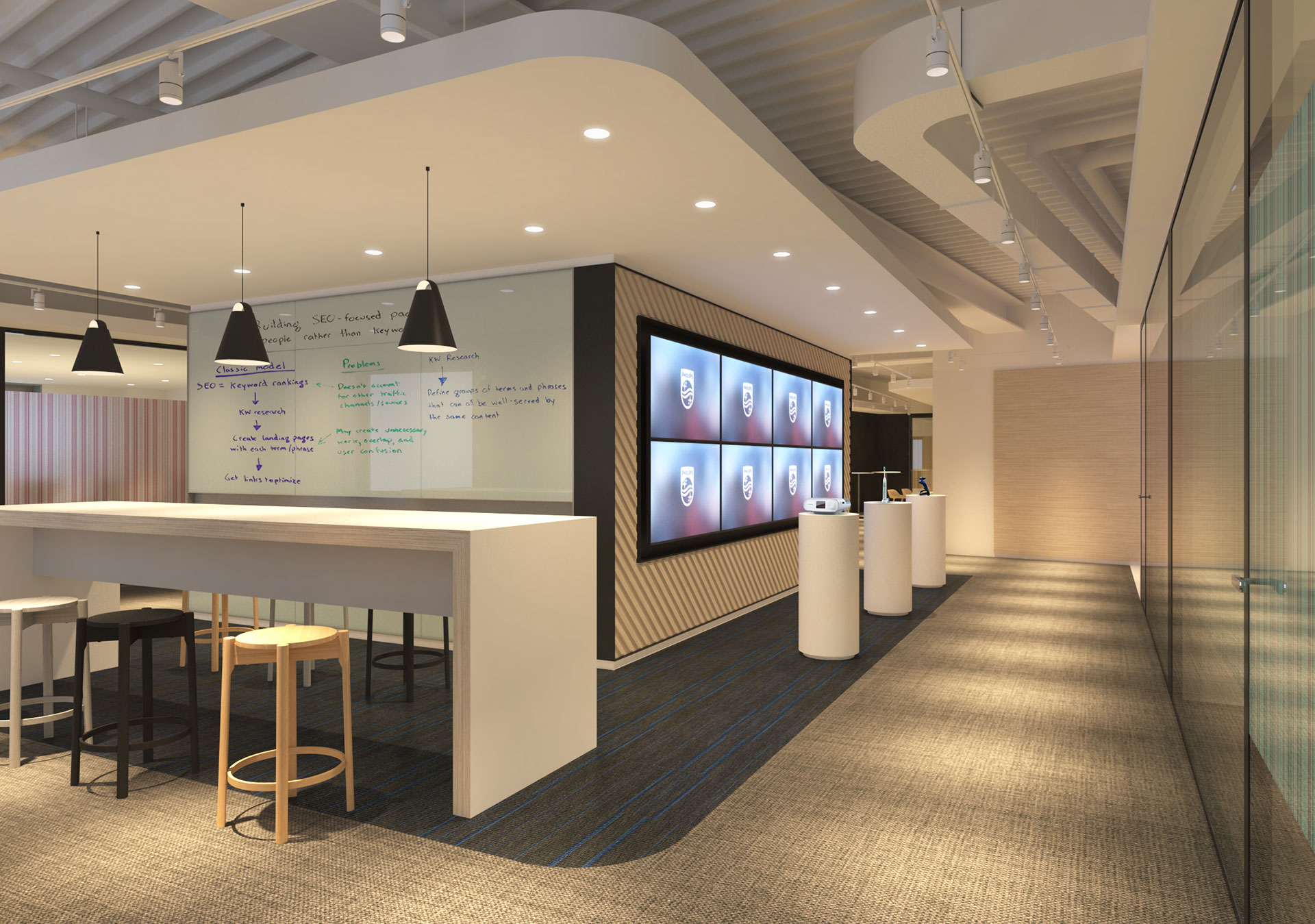 (フィリップスのプレスリリースより)2019年3月に解説される予定のPHILIPS Co-Creation Centerのイメージ